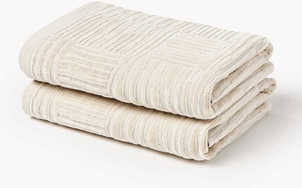 Zamatový uterák Petra, rôzne veľkosti