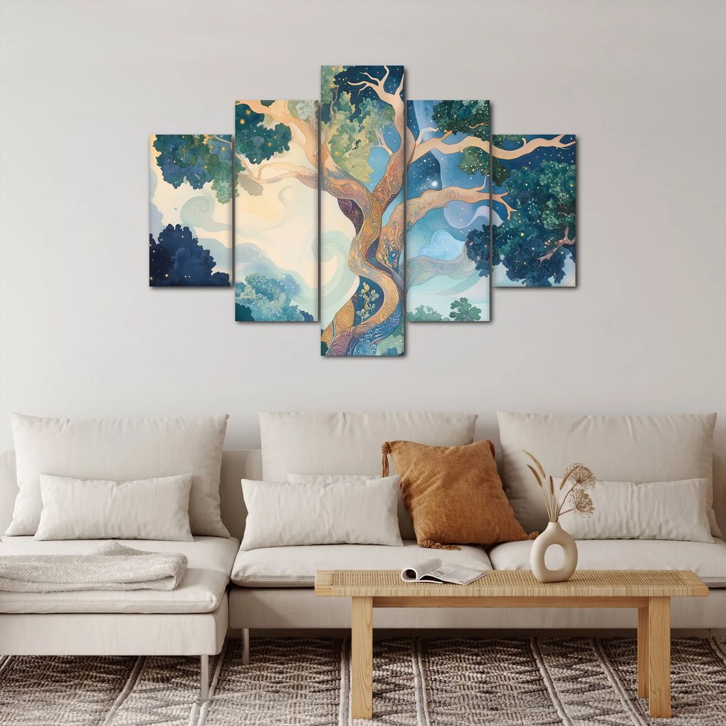 Obraz – Vesmírny strom (150x105 cm)