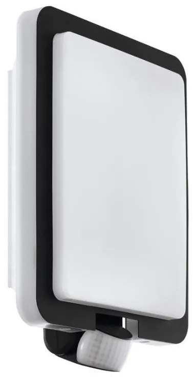 Eglo 79546 -Vonkajšie nástenné svietidlo so senzorom MUSSOTTO 1xE27/28W/230V IP44 EG79546