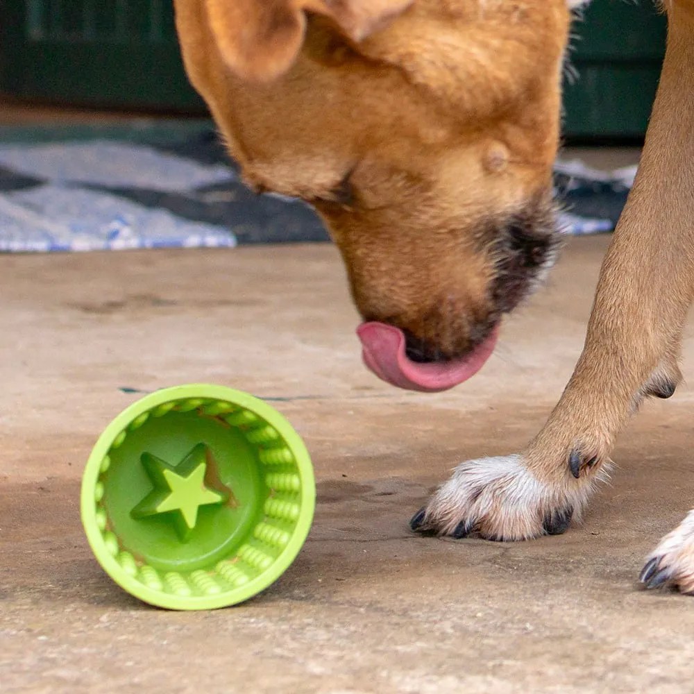 Lízacia miska Yoggie Pot Green – LickiMat