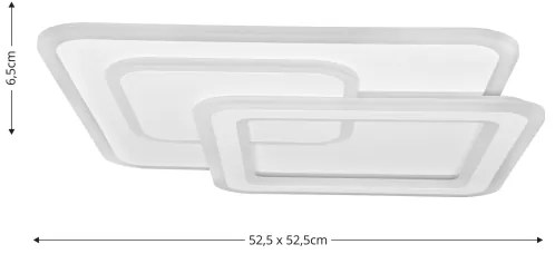 Brilagi - LED Stmievateľné stropné svietidlo MODERN LED/80W/230V 2700-6500K + DO
