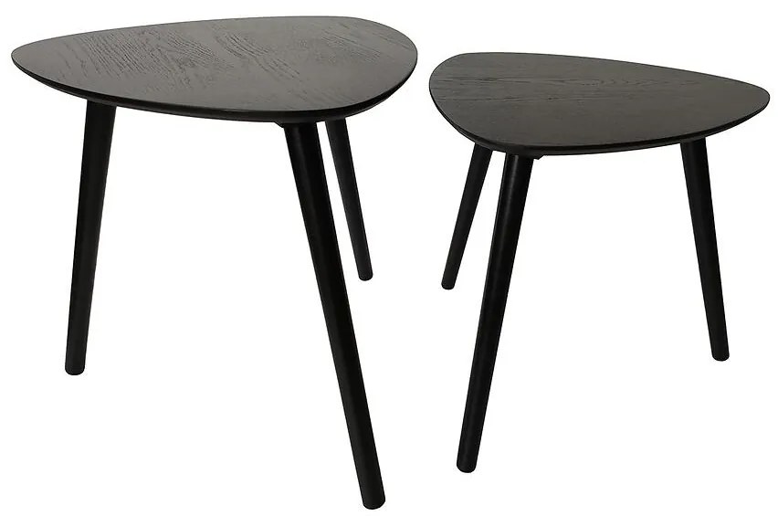 Súprava stolíkov Fenix čierna