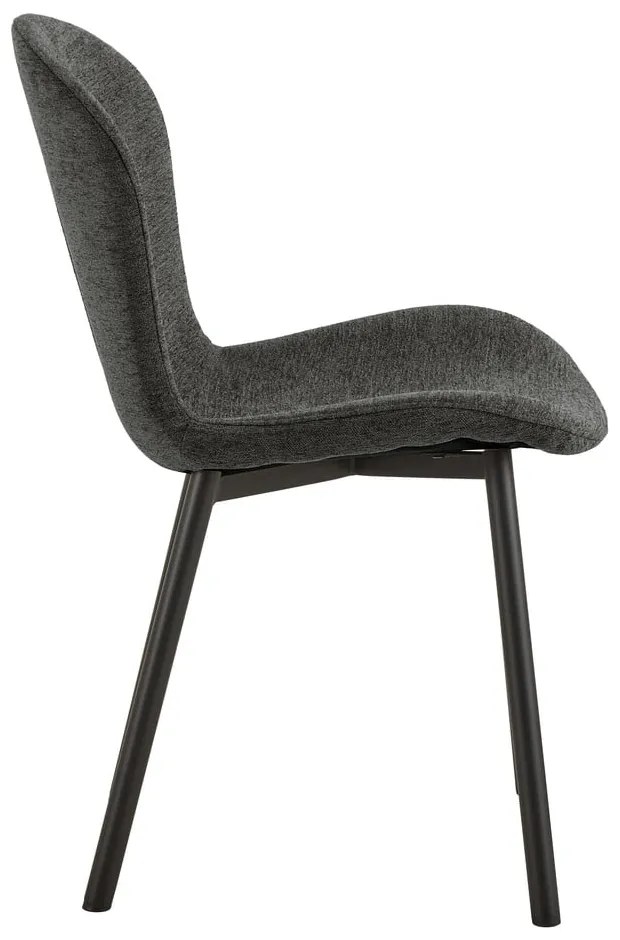 Tmavosivá jedálenská stolička Esra – Actona