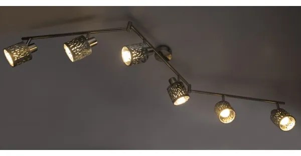 GLOBO 54122-6 - Bodové svietidlo ALYS 6xE14/8W/230V