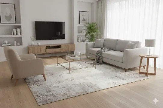 Protišmykový koberec VENEZIA PRINT 240574W-1