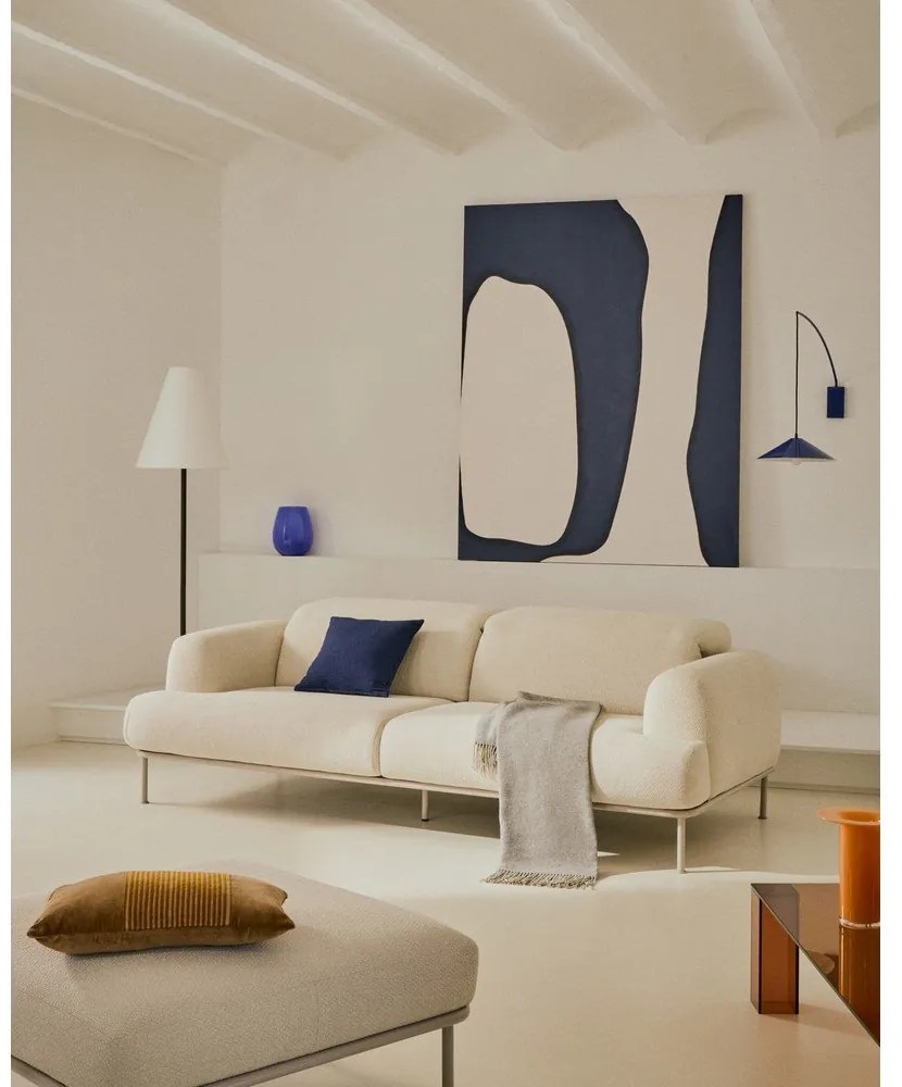 Béžová ženilková pohovka 234 cm Aurum – Kave Home