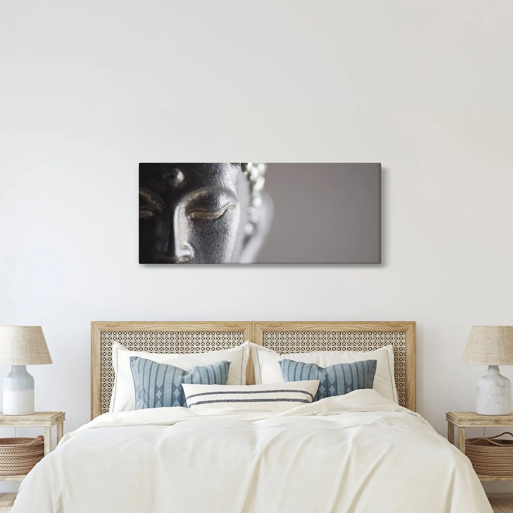 Obraz - Socha Budhu (120x50 cm)