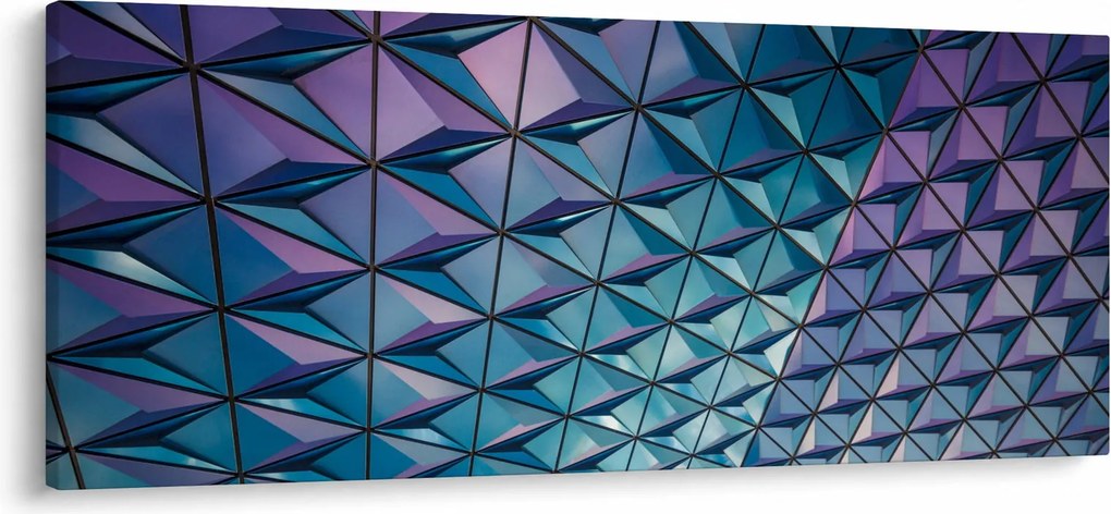 Obraz - farebná štruktúra (120x50 cm)
