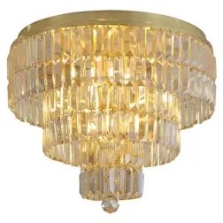 Searchlight 61321-6SB - Stropné svietidlo EMPIRE 6xE14/60W/230V IP44