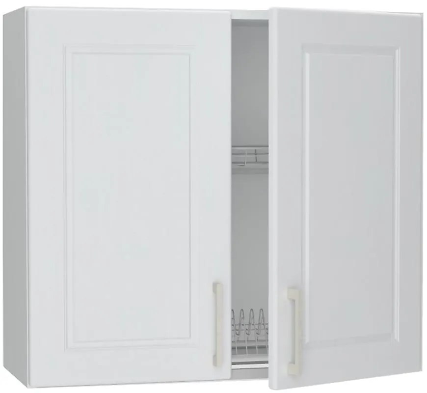 Kuchynská skrinka Natalia W80SU Alu sivá mat