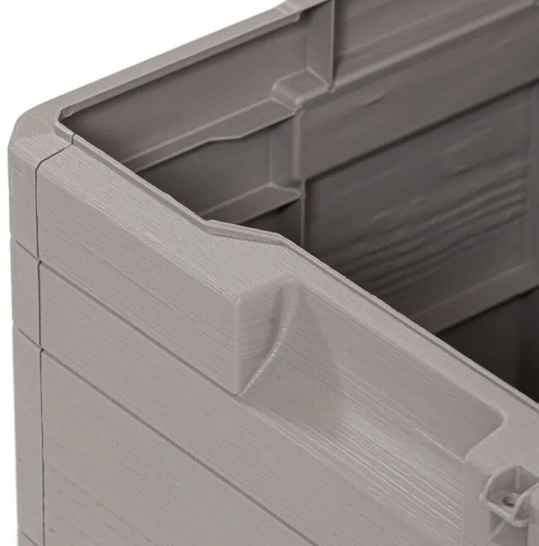 WOODYS záhradný plastový úložný box 90 L, svetlo šedá