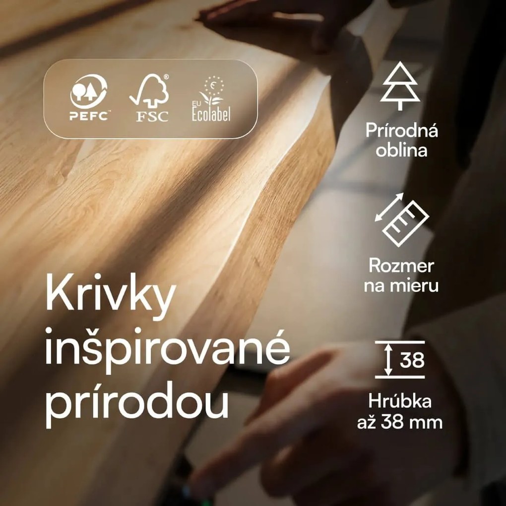 Liftor Magic, čierny výškovo nastaviteľný, elektricky polohovateľný stôl