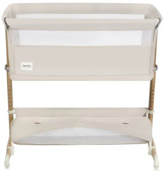 Lionelo - Detská postieľka 5v1 THOMI PLUS Béžovo-piesková