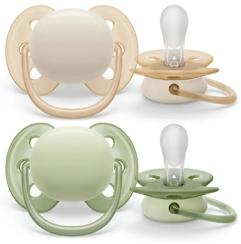 Dojčenský cumlík Ultrasoft Premium Avent 0-6 miesacov 2 ks chlapec, vel. 0-6 m