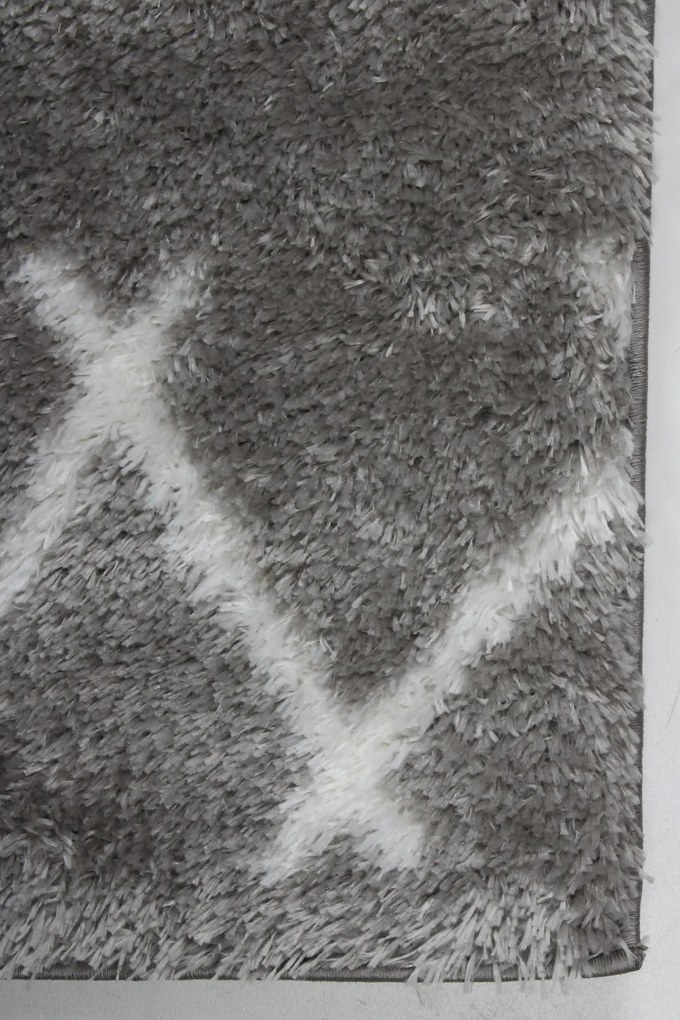 Koberec Boho 590 D.GREY/CREAM rozmery koberec: 60x100 cm