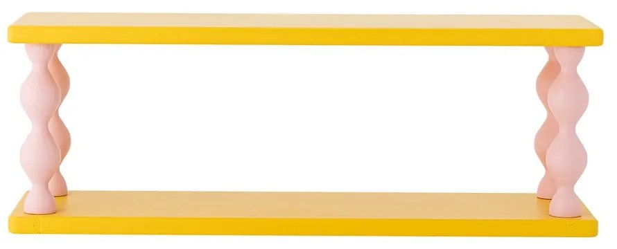 Žltá poschodová detská polica 60 cm Bibiola – Bloomingville Mini