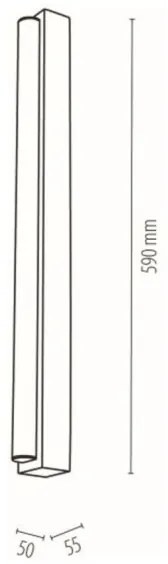 Spot-Light8961174-LED Kúpeľňové osvetlenie zrkadla AQUAVIVA LED/9W/230V IP44 dub