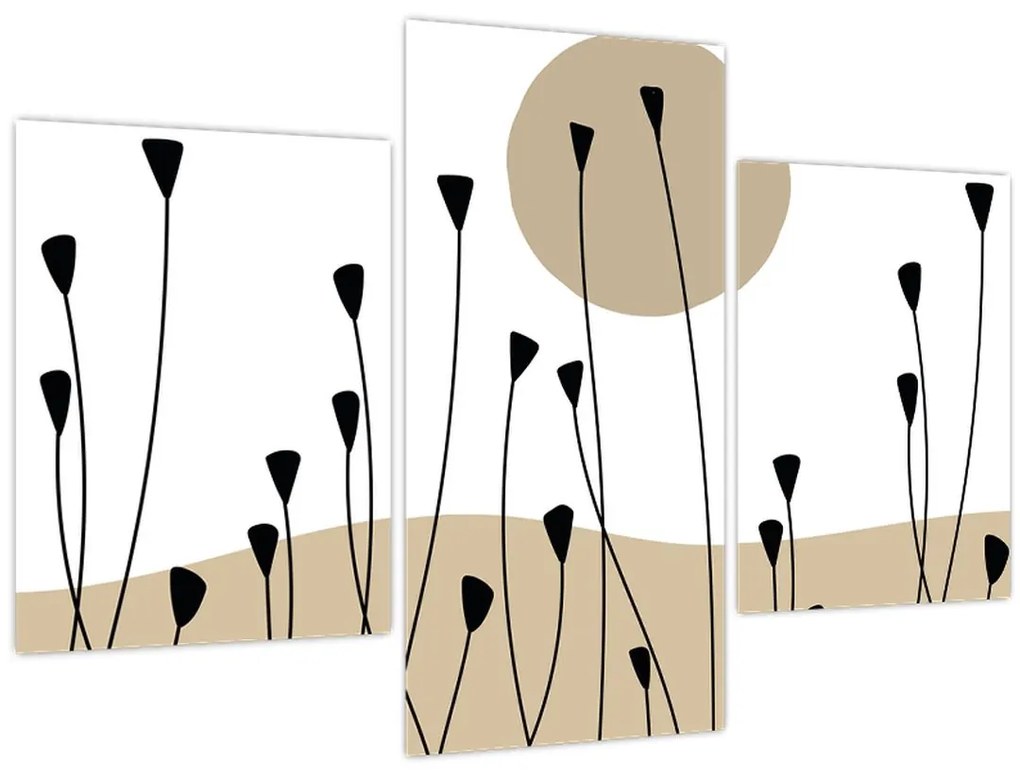 Obraz - Grafická lúka N⁰2 (90x60 cm)
