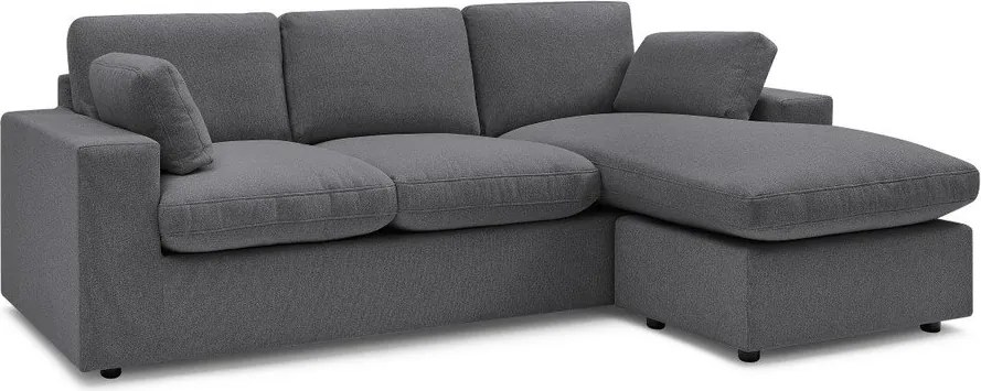 Tmavosivá rohová pohovka Belair – Bobochic Paris