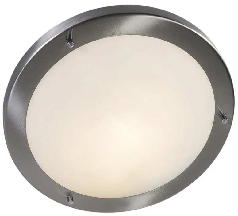 Moderné stropné svietidlo oceľové IP44 - Yuma 31