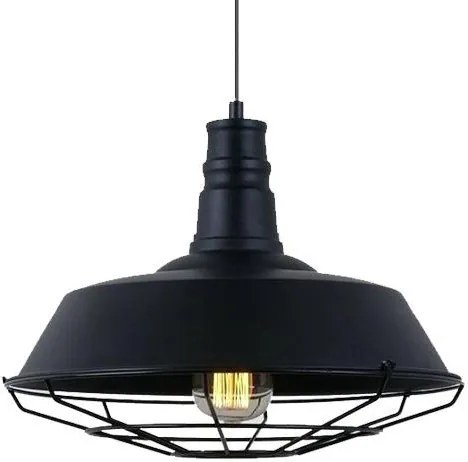 BRG LED stropné svietidlo B7046 E27 - čierne