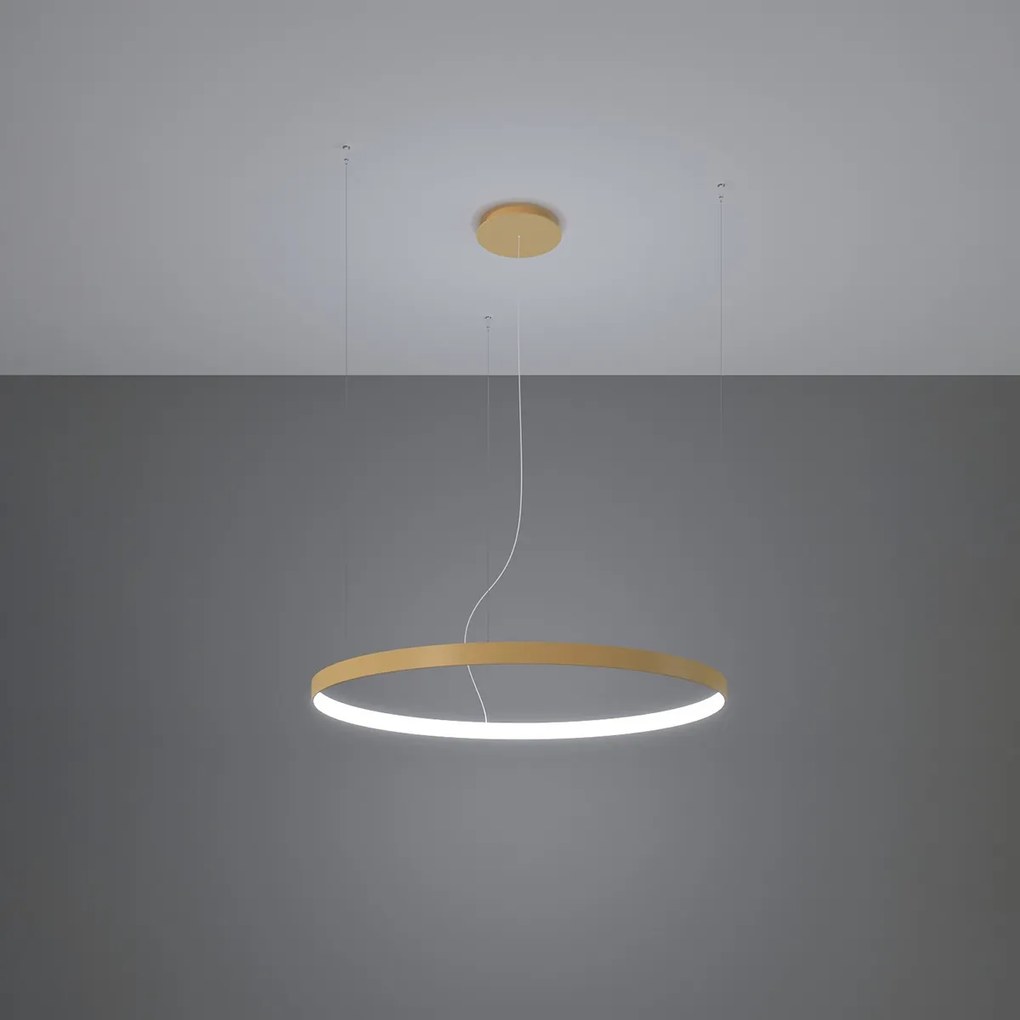 Závesné LED svietidlo Rio 110, 1x LED 70w, 3000k, g