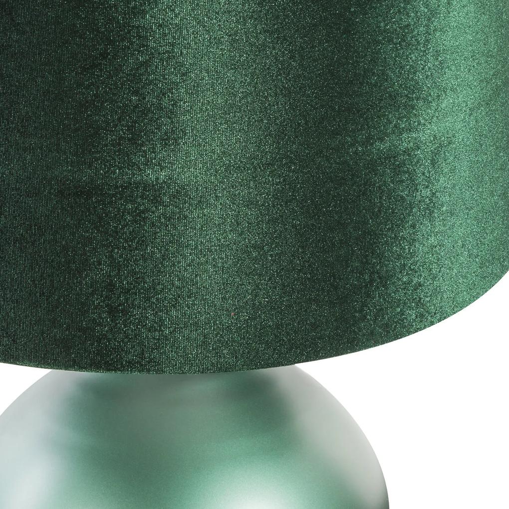 Stolná lampa Melika 35x35x51 cm tmavo zelená