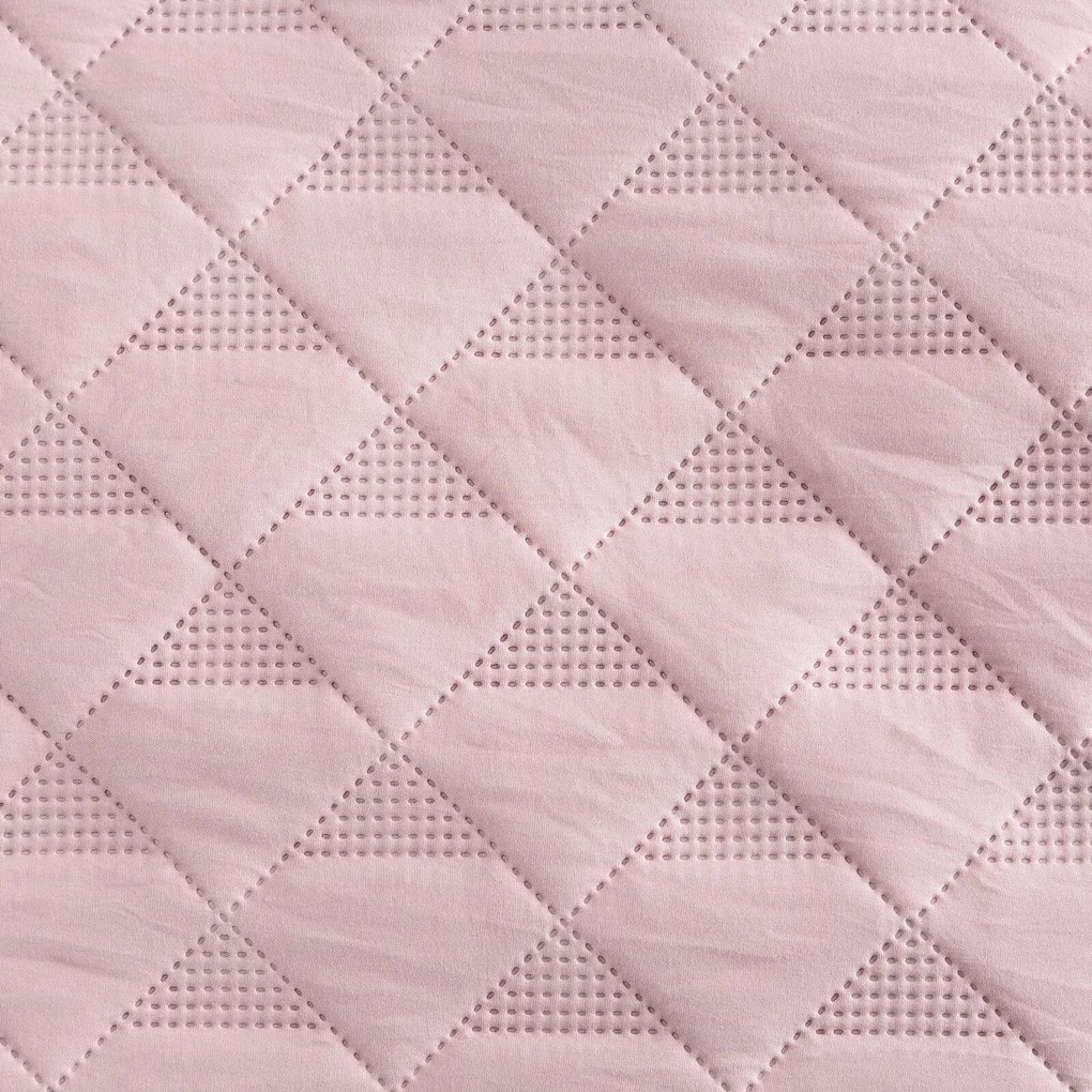 PREHOZ NA POSTEĽ VANESA 200X220 CM RUŽOVÝ