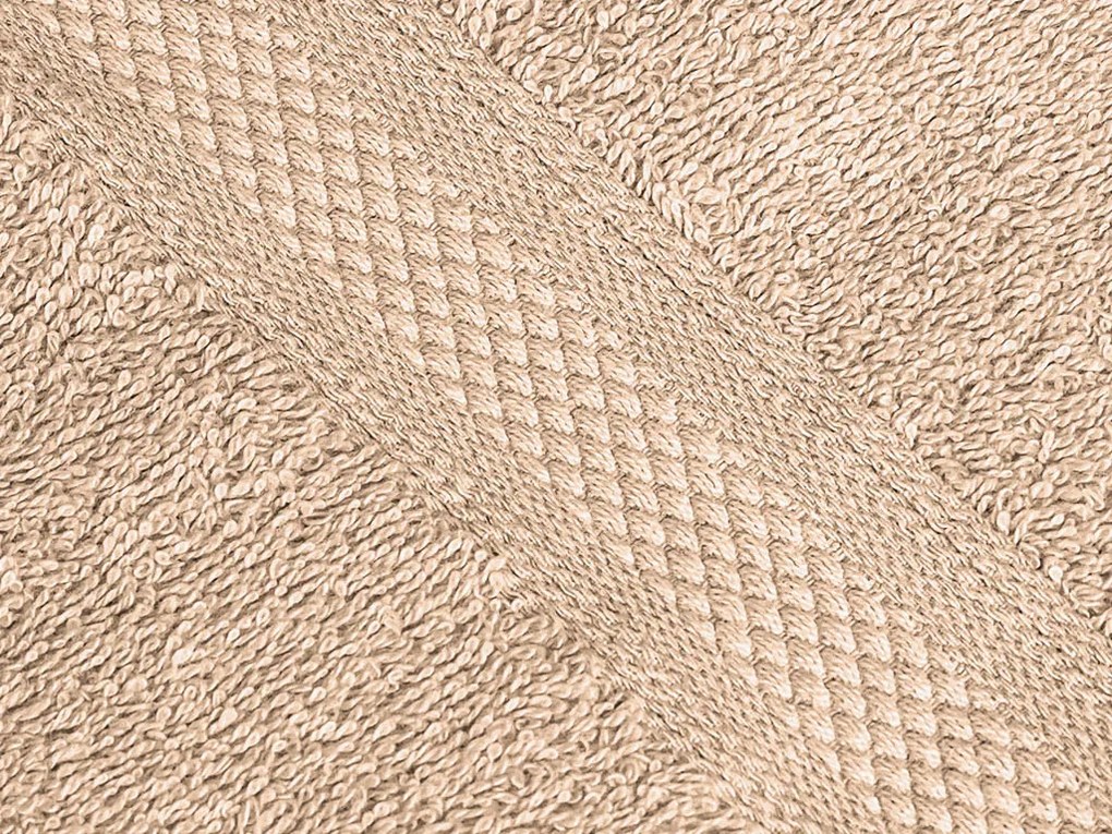 Uterák CLARYSSE ELEGANCE 60x110 cm pieskový, 100% bavlna