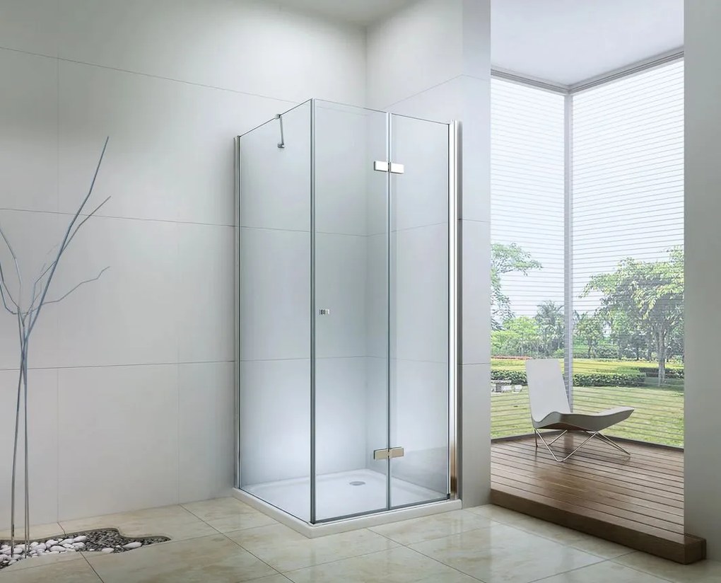 Mexen Lima sprchovací kút 120x50cm, 6mm sklo, chrómový profil-číre sklo, 856-120-050-01-00