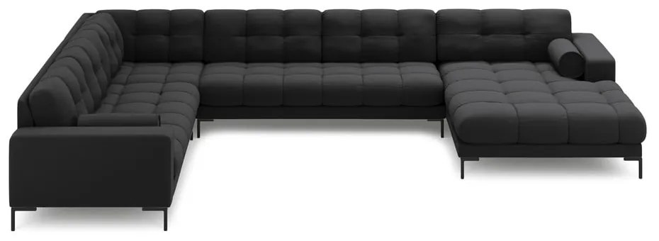 Tmavosivá rohová pohovka (ľavý roh) Bali – Cosmopolitan Design