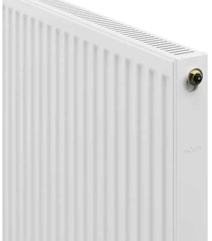 Mexen, Panelový radiátor Mexen CV11 600 x 400 mm, spodné pripojenie, 373 W, biely - W611-060-040-00