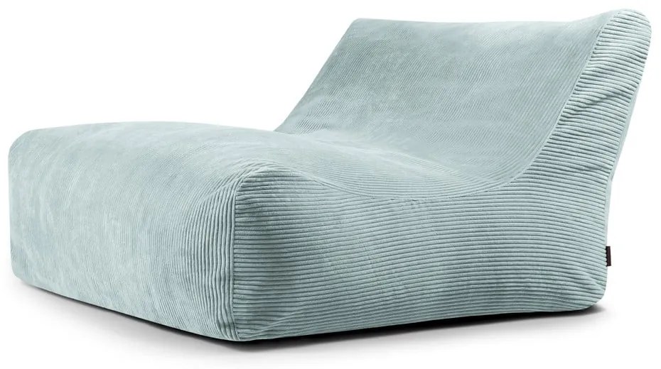 Menčestrový sedací vak v mentolovej farbe Sofa Lounge – SLOWDOWN