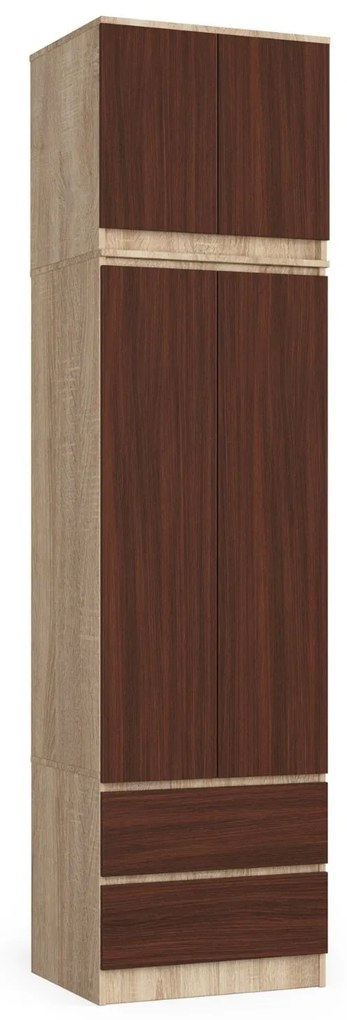 Nadstavba na skriňu Sashka II (dub sonoma + wenge). Akcia -14%. Vlastná spoľahlivá doprava až k Vám domov. 1071033