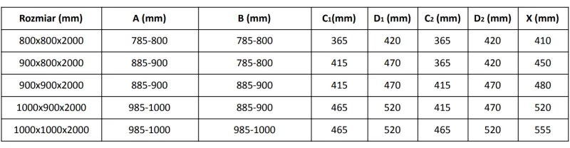 Mexen Velar Duo, sprchový kút s posuvnými dverami 90(dvere) x 80(dvere) cm, 8mm číre sklo, zlatý matný profil, 871-090-080-02-55