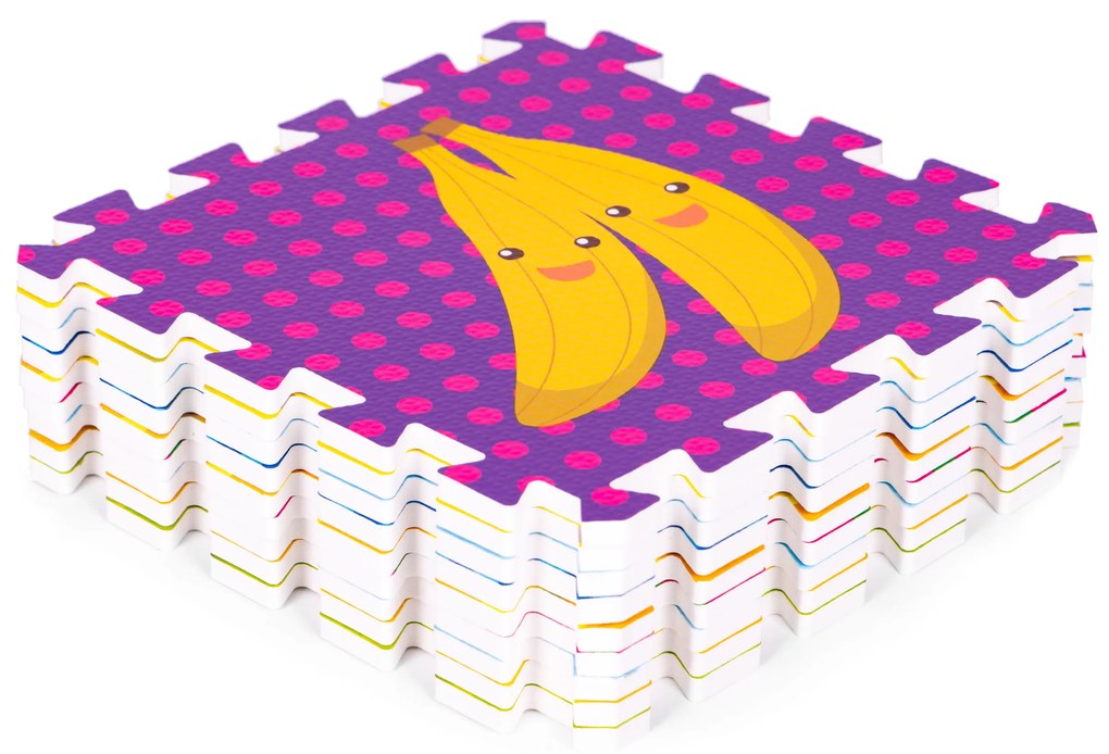 IPLAY penová podložka puzzle, Ovocné