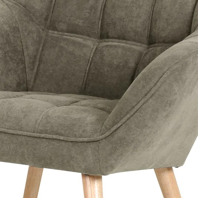 BONTEC Kreslo, sivá látka, AK-321 GREY2 Farba: Šedá