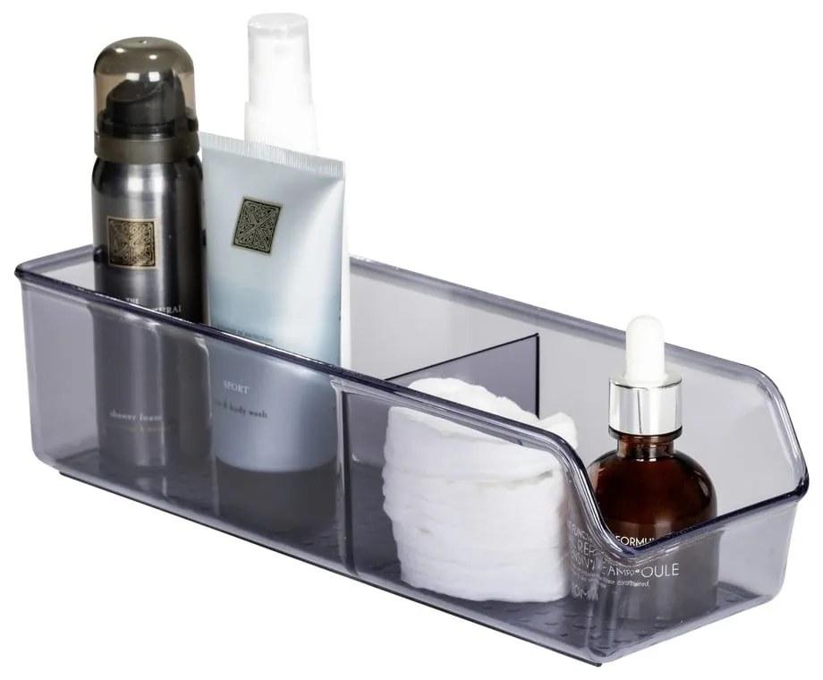 Sivý kúpeľňový organizér z recyklovaného plastu San Diego - Wenko