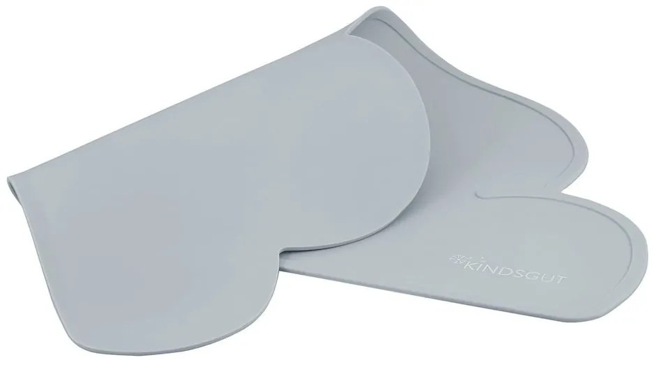 Tmavosivé silikónové prestieranie Kindsgut Cloud, 49 x 27 cm