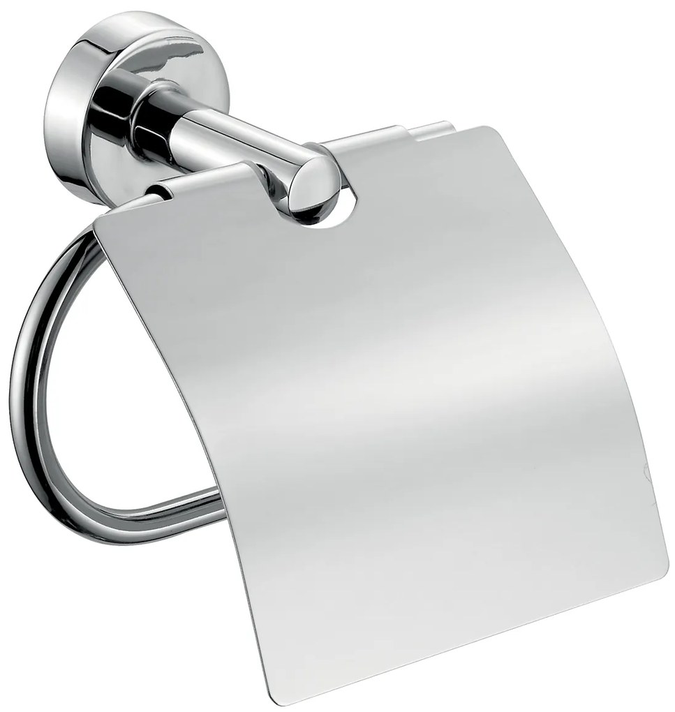Novaservis - Záves toaletného papiera s krytom Mephisto chróm, 6838,0