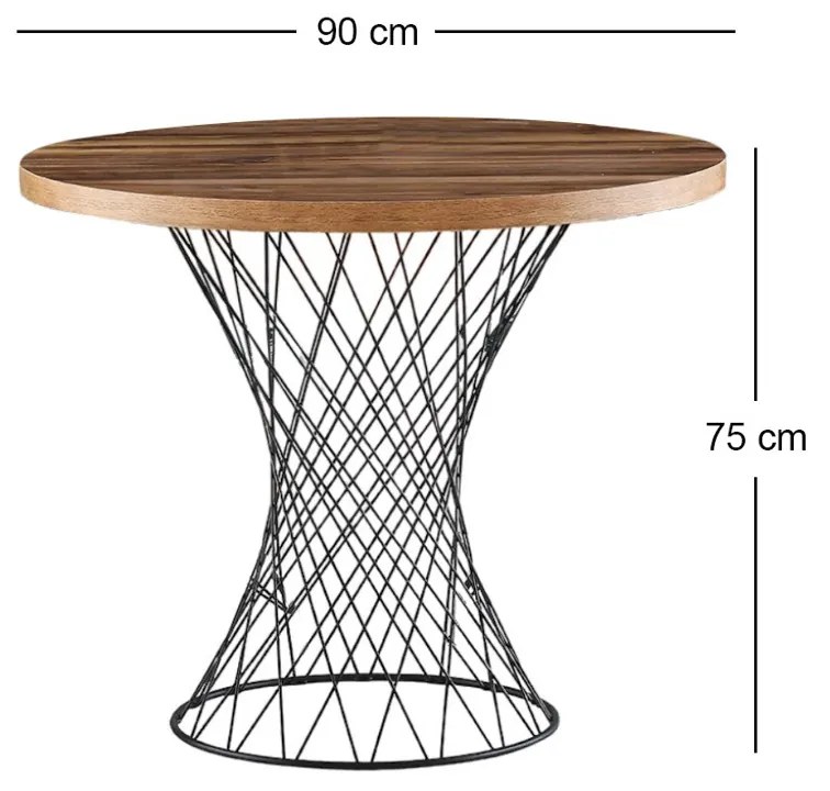 Jedálenský stôl Pota Walnut