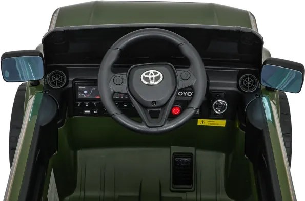 Elektrické autíčko Toyota Land Cruiser PRADO zelené