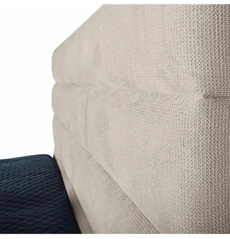 Posteľ čalúnená CALMIRA 180x200 cm s úložným priestorom