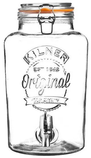Kilner ORIGINAL Sklenený súdok s kohútikom 8 l