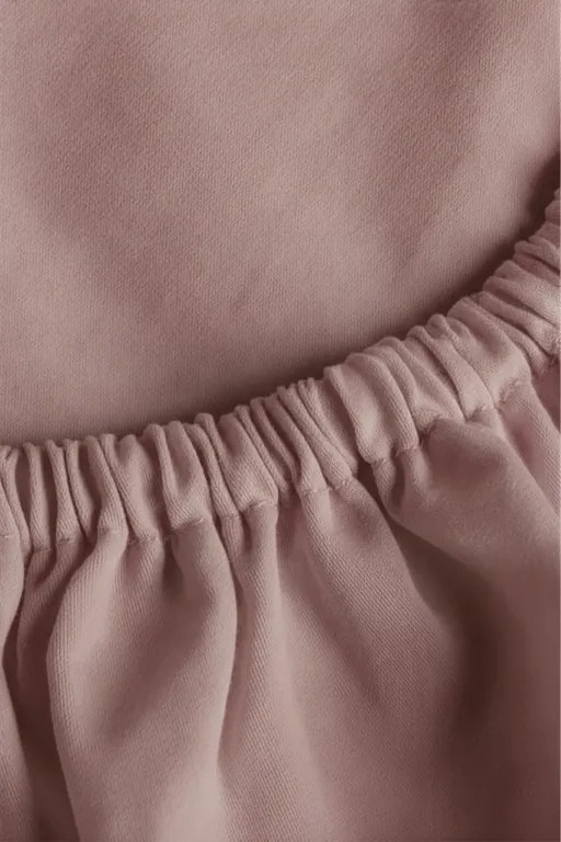 Plachta s gumičkou JERSEY púdrová 180 g/m² Rozmer: 220x200x30 cm