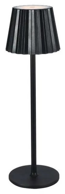 LED stmievateľná dobíjacia stolná lampa LED/4W/5V 3000-6000K 1800 mAh čierna