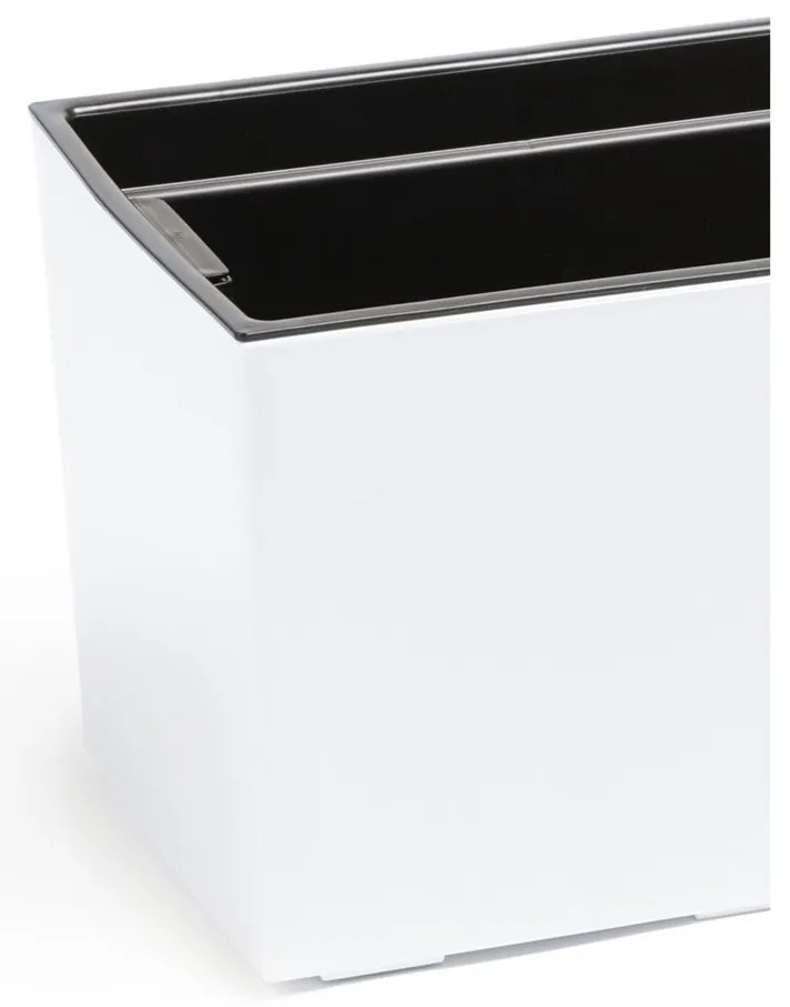 PLASTOVÝ KVETINÁČ BOUQUET 19X56 CM BIELA