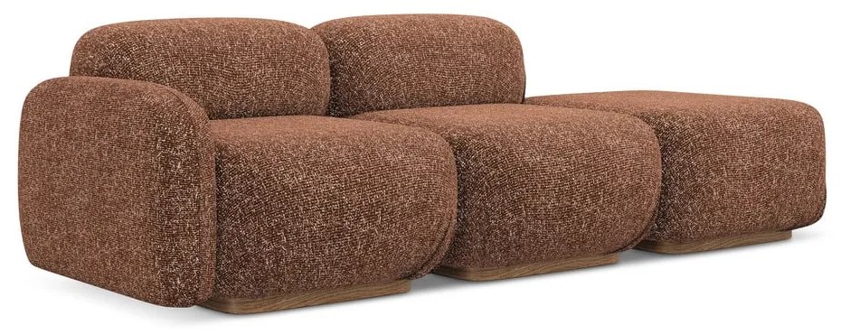 Oranžová/hnedá leňoška (ľavý roh) Ailani – Makamii