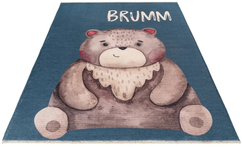 Kusový koberec My Greta 613 brum, 115x170, modrá, detská izba, Obsession