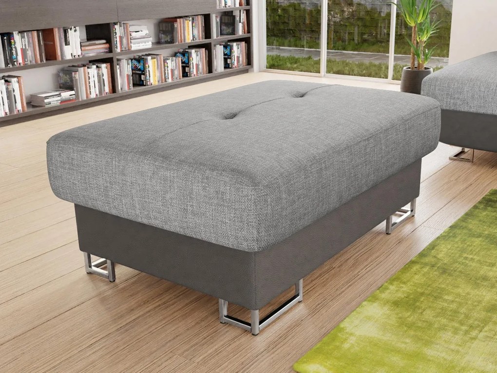 Taburetka Alvin, Dostupné poťahy: ekokoža Soft 029 (sivá) + Lux 05